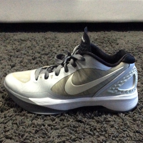 Nike Women’s Size 8 Volley Zoom Hyperspike Pure Platinum/Cool Grey/White - Picture 4 of 12